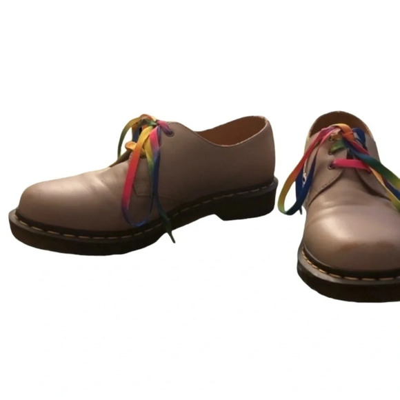 DOC DR. MARTENS Wanama Tan Oxfords Women’s Size US 10 - Picture 5 of 11